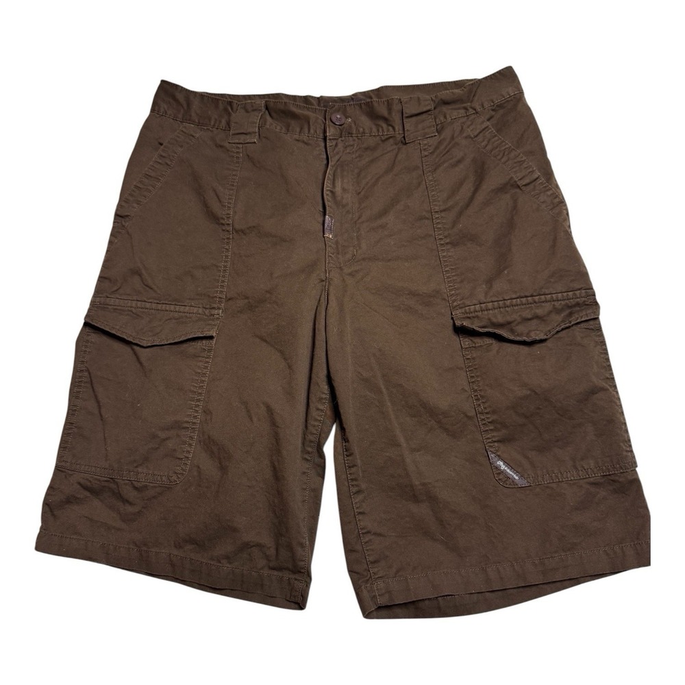 Men's Sz 36 Chocolate Brown Lifted Research Group LTG. To Shorts Inseam 11.5"